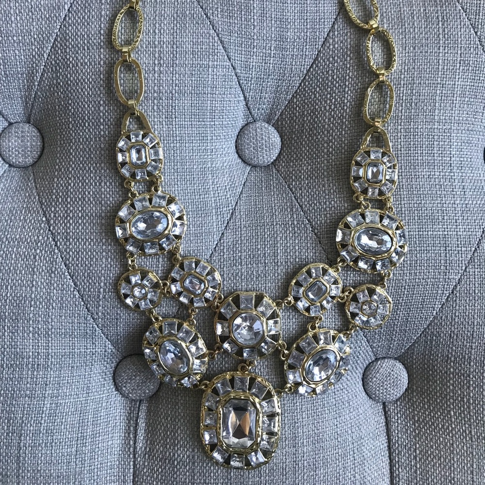J. Crew Jewled Statement Necklace